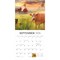 Beckoning Barns | 2026 12 x 24 Inch (Hanging) Monthly Square Wall Calendar | Featuring the Artwork of Lori Deiter | Plastic-Free